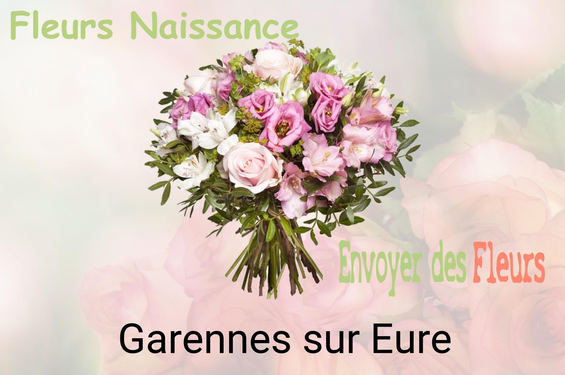 Bouquet de fleurs de naissance livré à Garennes-sur-Eure